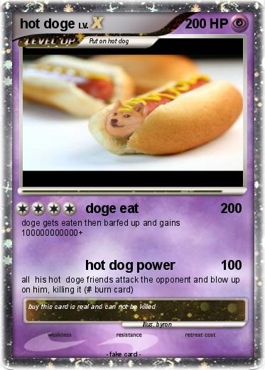 Pokemon hot doge