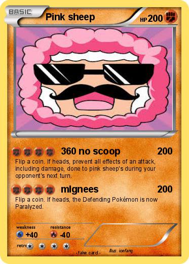 Pokemon Pink sheep