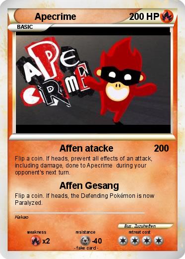 Pokemon Apecrime