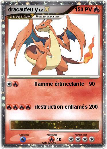 Pokemon dracaufeu y