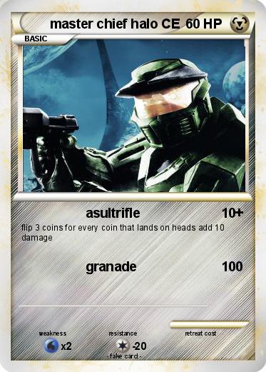 Pokemon master chief halo CE