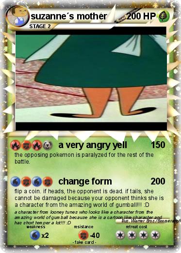 Pokemon suzanne´s mother