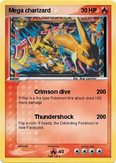 Pokemon Mega charizard