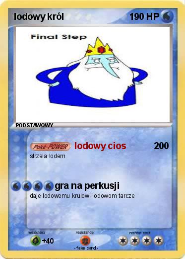 Pokemon lodowy król
