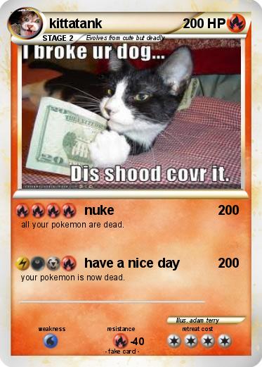 Pokemon kittatank