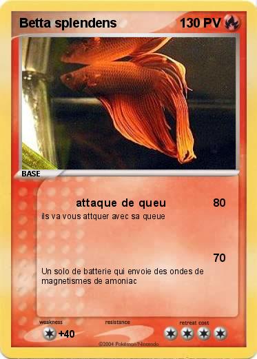 Pokemon Betta splendens