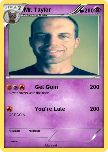 Pokemon Mr. Taylor