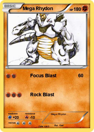 Pokemon Mega Rhydon