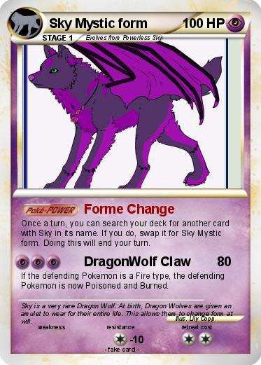 Pokemon Sky Mystic form