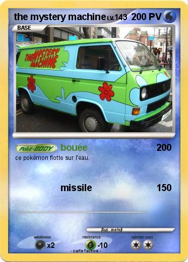 Pokemon the mystery machine