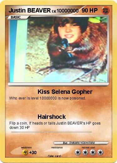 Pokemon Justin BEAVER