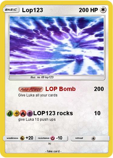 Pokemon Lop123