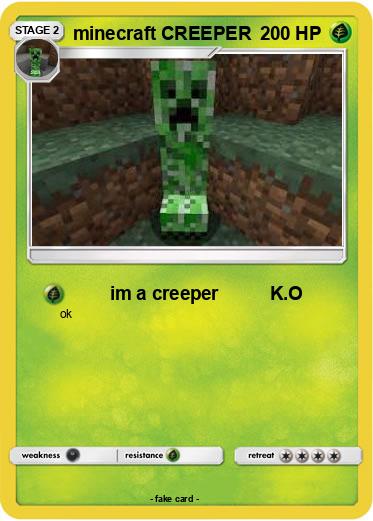 Pokemon minecraft CREEPER