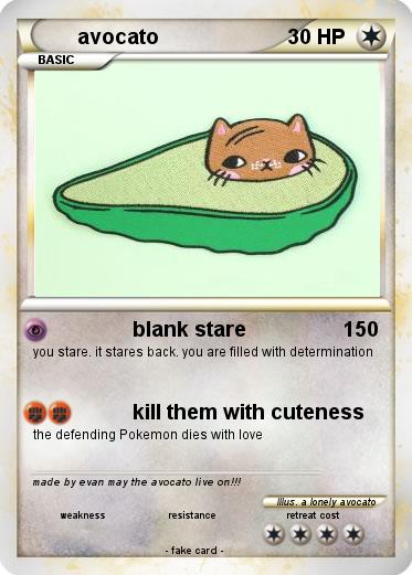 Pokemon avocato