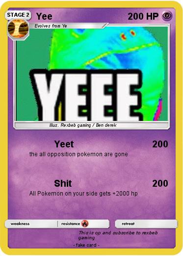 Pokemon Yee