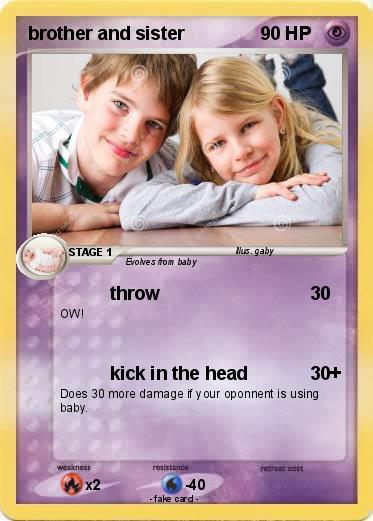 Pokemon brother and sister