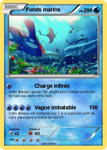 Pokemon Fonds marins