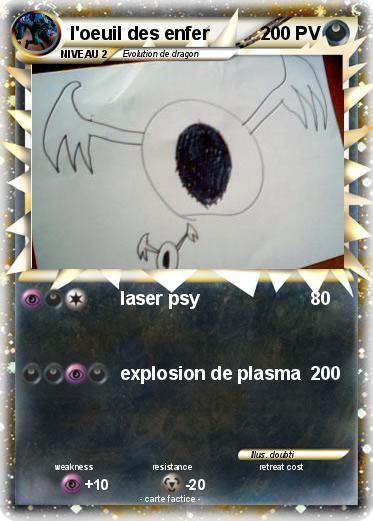 Pokemon l'oeuil des enfer