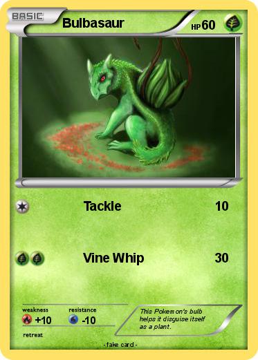 Pokemon Bulbasaur