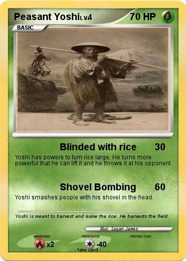 Pokemon Peasant Yoshi