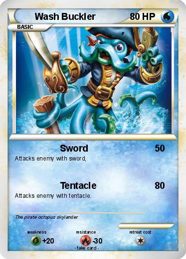 Pokemon Wash Buckler