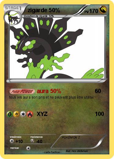 Pokemon zigarde 50%