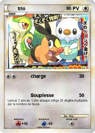 Pokemon trio