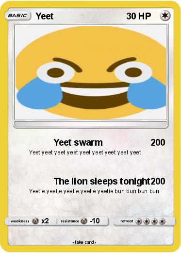 Pokemon Yeet