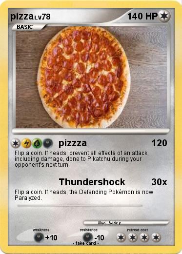 Pokemon pizza