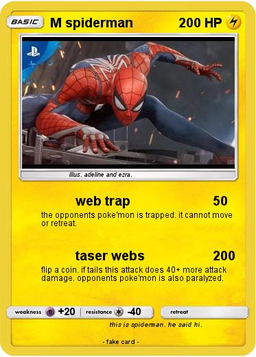 Pokemon M spiderman