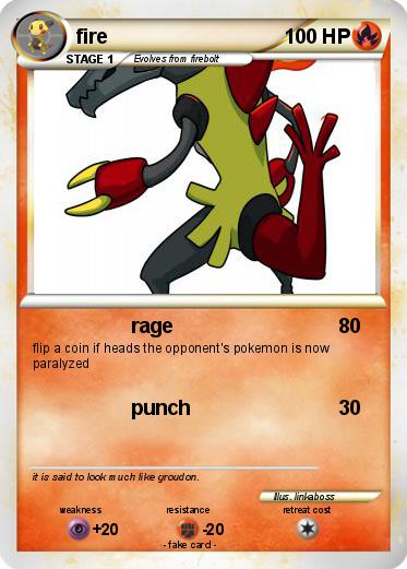 Pokemon fire