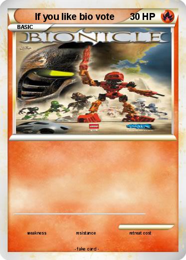 Pokemon If you like bio vote