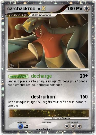 Pokemon carchackroc