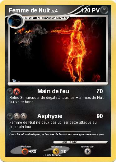 Pokemon Femme de Nuit