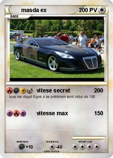Pokemon masda ex