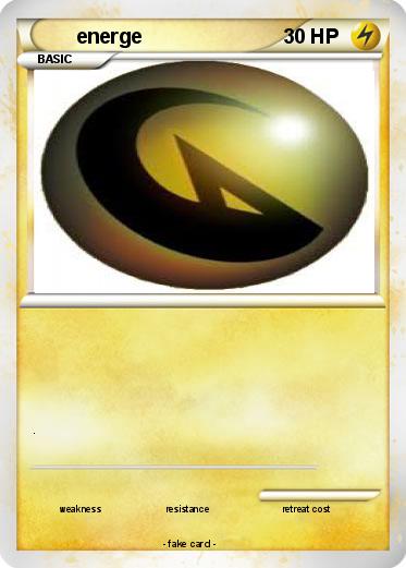 Pokemon energe