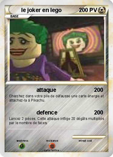 Pokemon le joker en lego