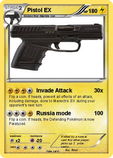 Pokemon Pistol EX