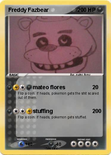Pokemon Freddy Fazbear