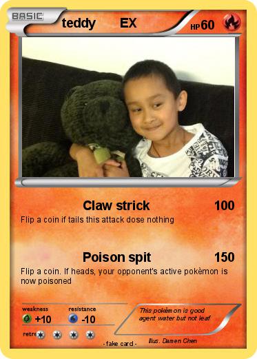 Pokemon teddy       EX