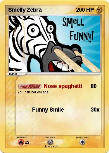 Pokemon Smelly Zebra