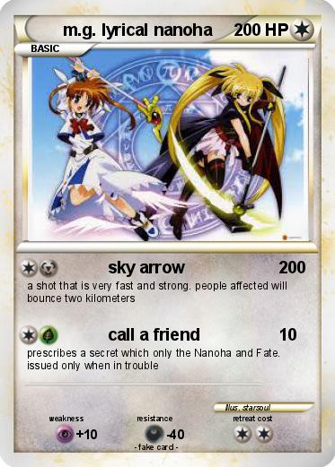 Pokemon m.g. lyrical nanoha