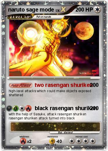 Pokemon naruto sage mode