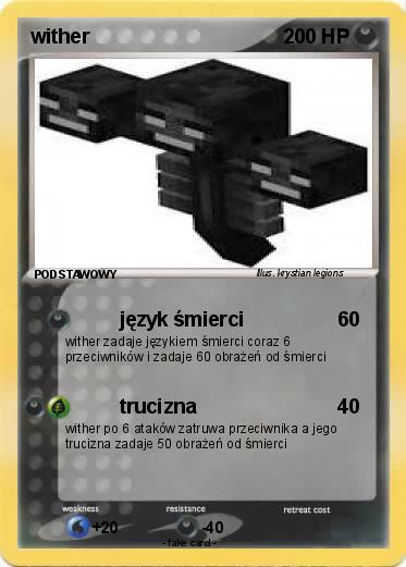 Pokemon wither