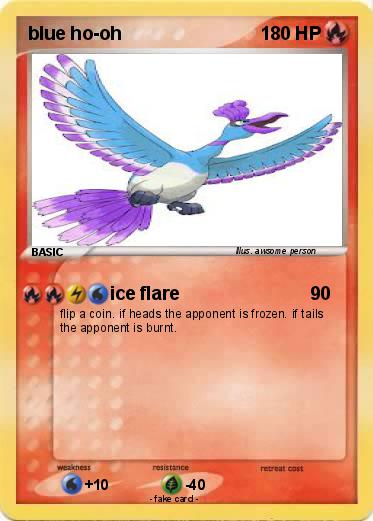 Pokemon blue ho-oh