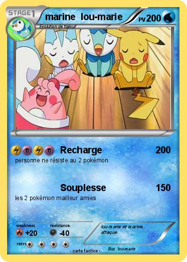Pokemon marine  lou-marie