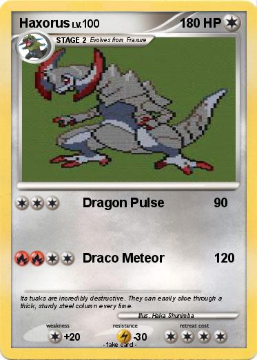 Pokemon Haxorus
