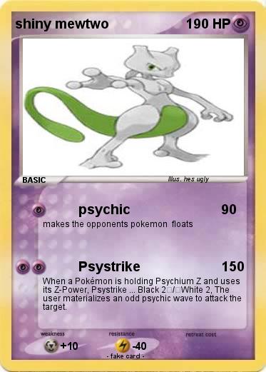 Pokemon shiny mewtwo