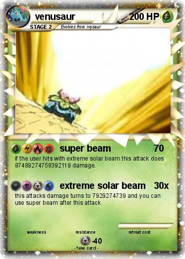Pokemon venusaur