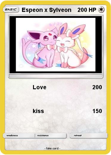 Pokemon Espeon x Sylveon